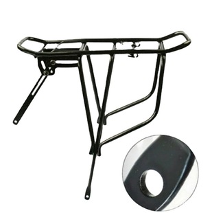 Bicycle rear hanger accessories 26-inch mountain bike rear shelf can carry people luggage rack bicycle small hole rear seat frame