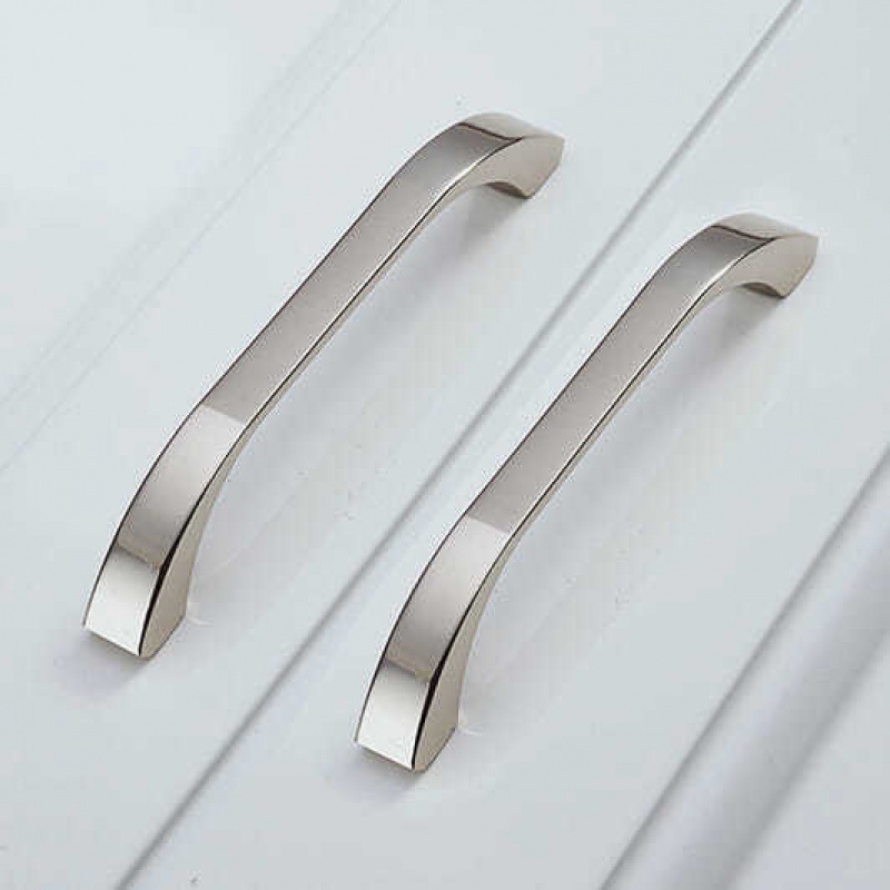 304 Stainless steel handle Closet door handle European style handle Simplicity cupboard handle drawer Hands