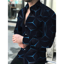 G 37171 Print Long Sleeve Shirt ӡ�������г����羳����ͨ