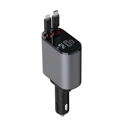 Four-In-One Retractable Cable, Aluminum Alloy, Mobil şarj cihazları