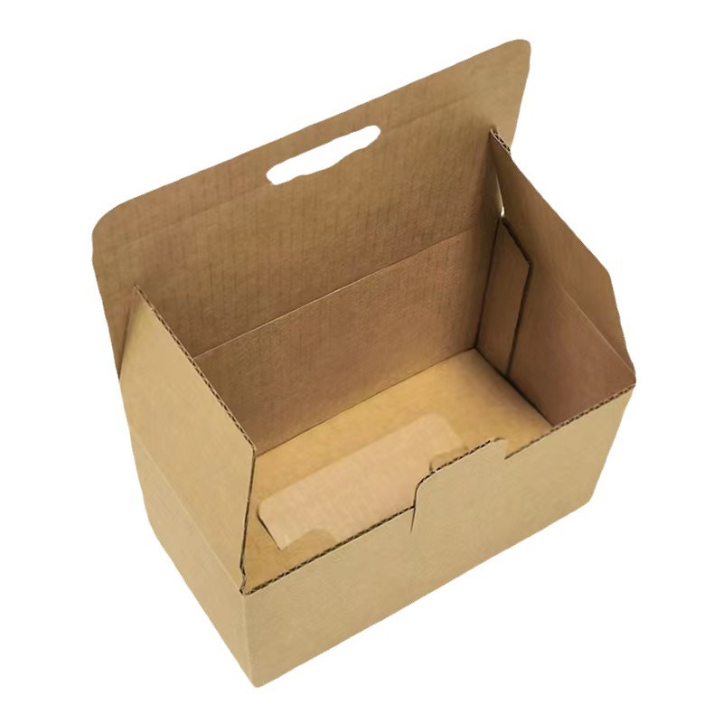Caja inferior de hebilla de tres capas extra dura con una longitud de menos de 110mm de cartón pequeño al por mayor pequeña joyería embalaje cartón corrugado