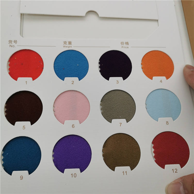 厂家现货供应批发 全涤仿棉绒面料短毛绒起毛布 服装手袋箱包鞋材