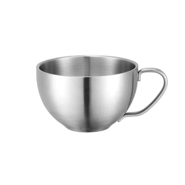 Customized 304 stainless steel water cup for kindergarten, student and children's anti-scald water cup, double-layer coffee cup, can be engraved
