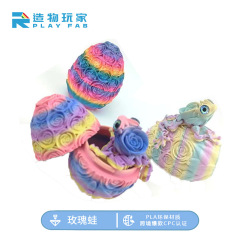 国境を越えた新しい 3D プリントローズカエルの卵祭り可動装飾品関節可動装飾品手作り卸売