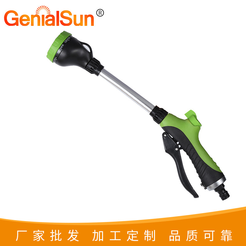 厂家供应合金前扳手铝短枪  户外洗车水枪  园林洒水浇花水枪