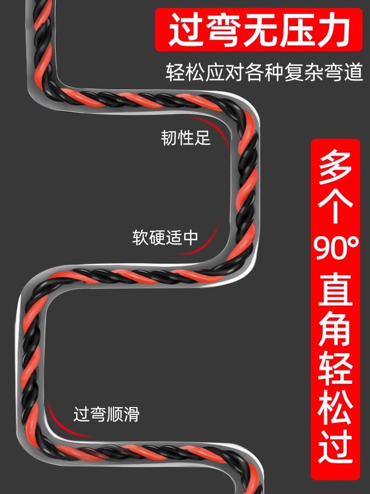 ✅新款穿线弹簧穿线器拉线电工穿管器引线器穿线钢丝穿线