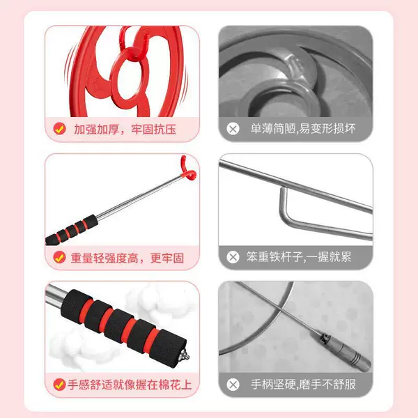 Children's Iron Hoop Rolling Toy, Nostalgic Toy for Elementary School Students, Fun Thickened Push Hoop for Sensory Integration in Kindergarten