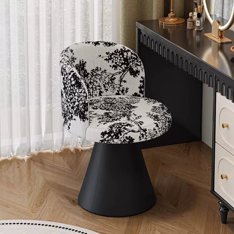 意式轻奢化妆凳卧室梳妆凳现代简约小户型梳妆台椅子感美甲