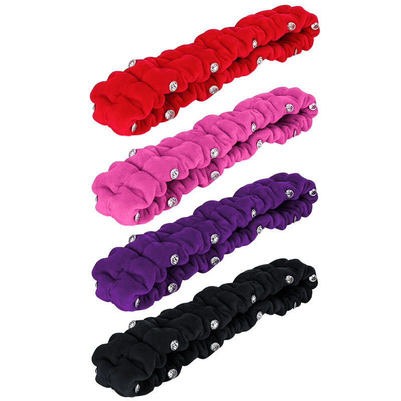 (2개) 자동차 플란넬 다이아몬드가 박힌 백미러 커버 미러 커버 드릴 장식 커버 자동차 공급 다이아몬드로 박힌 자동차 미러 커버