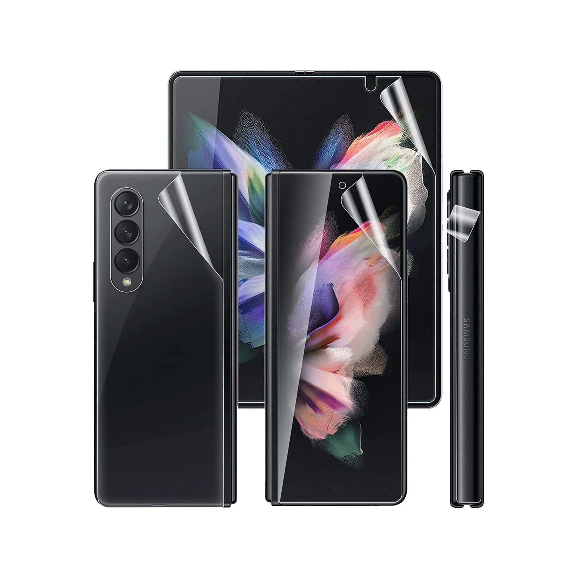 Подходит для SAM Z FLIP 4, складной экран, полное покрытие тонкой пленкой, гидравлическая матовая HD антишпионская пленка, всесторонняя защита