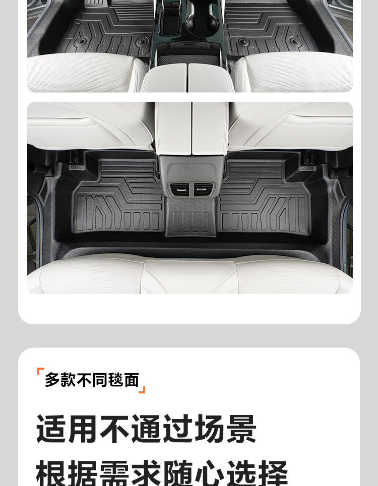 Suitable for Buick Envision PLUS five-seater, full coverage floor mats including door sills, 21-25 models, TPE car floor mats