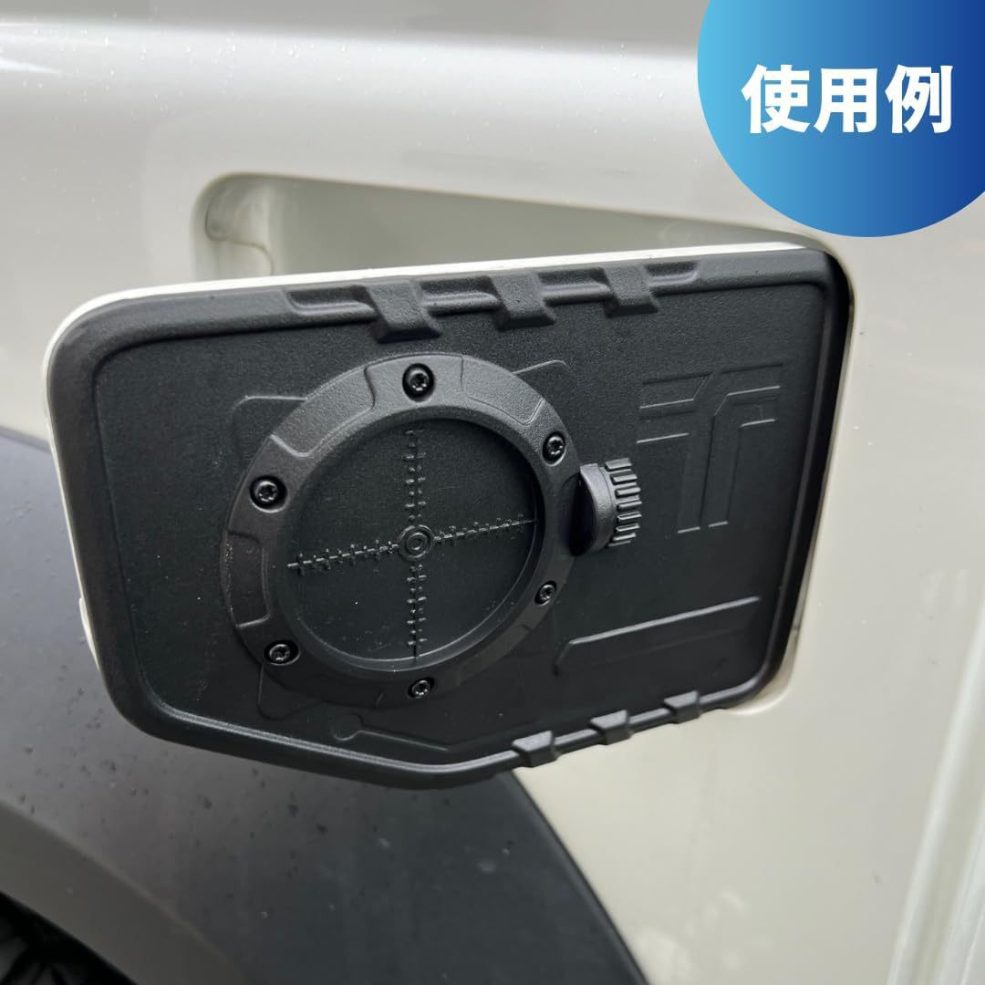Suitable for 3-Door and 5-Door Suzuki Jimny Jc74 Jb74Xl Modified Black Warrior 3D Fuel Tank Cap Decoration