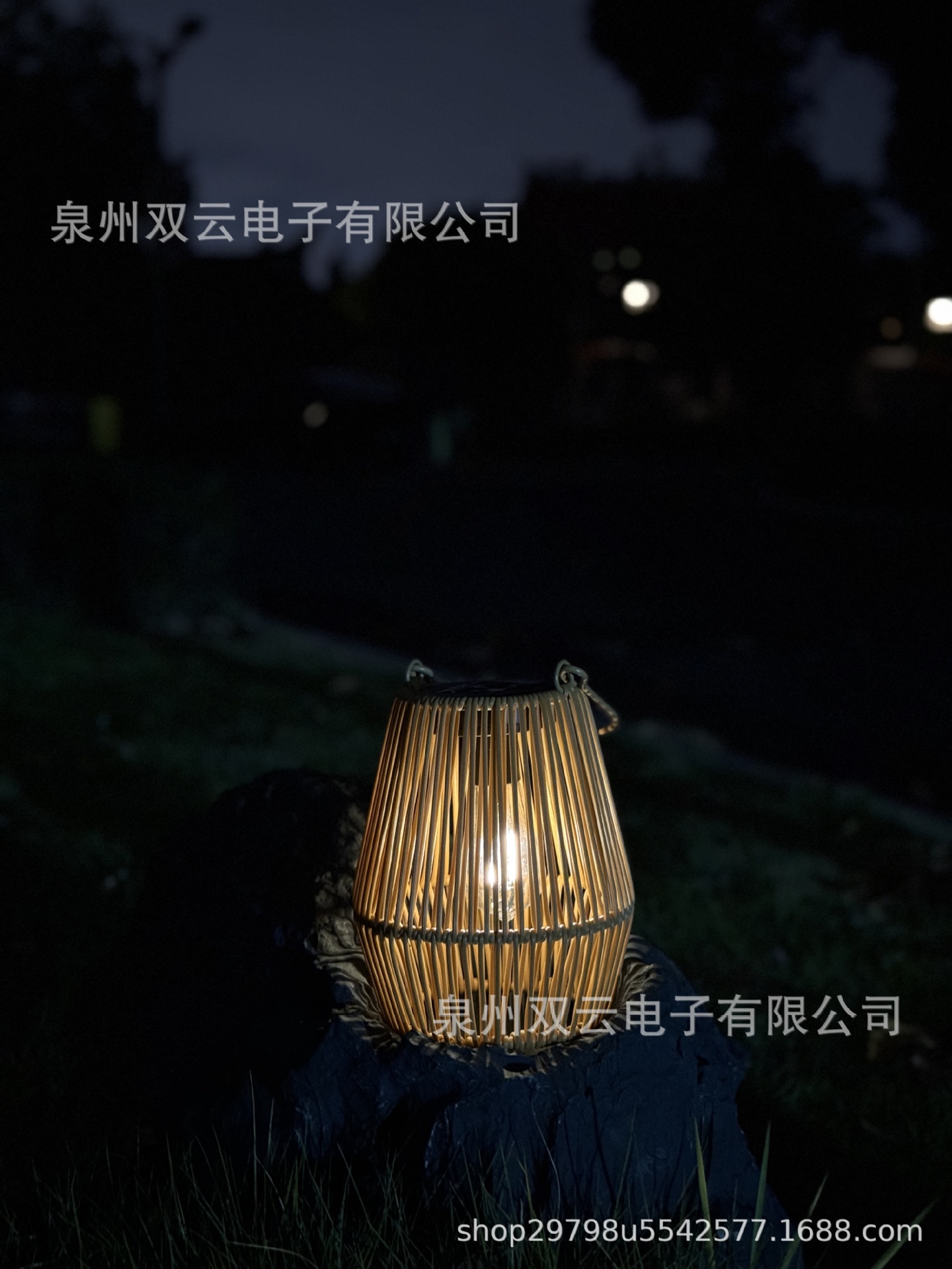 등나무 걸이 램프(다이아몬드 모델) 텅스텐 필라멘트 전구