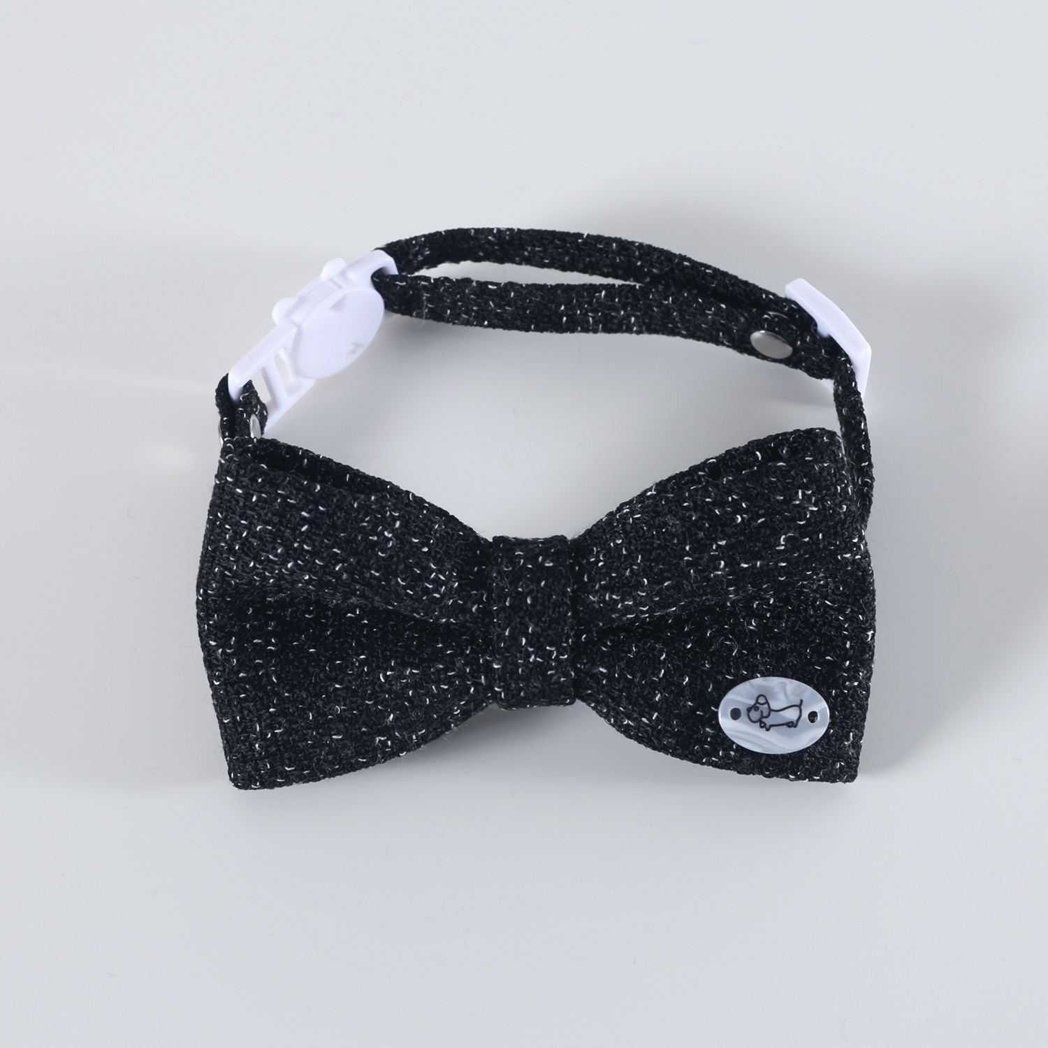2025 mascota lino collar ajustable anti-asfixia gatito cachorro perro caballero corbata corbata arco