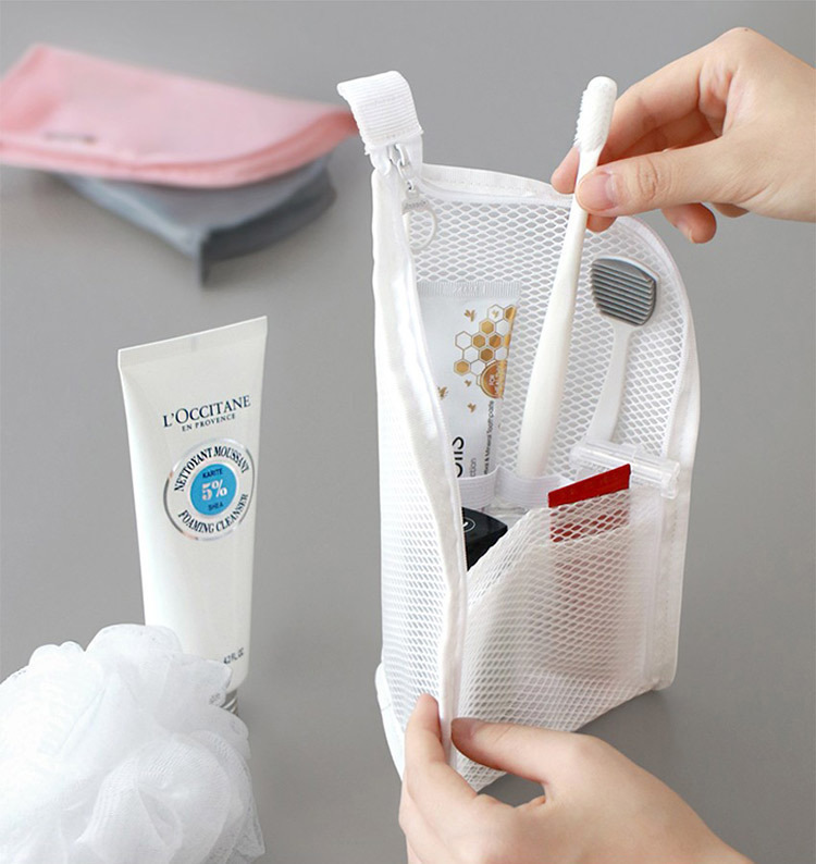 Fashion Mesh Toothbrush Bag Wholesale Nihaojewelry display picture 14