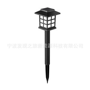 太阳能户外庭院景观灯地插温度计灯家用花园布置地埋防水草坪灯|undefined