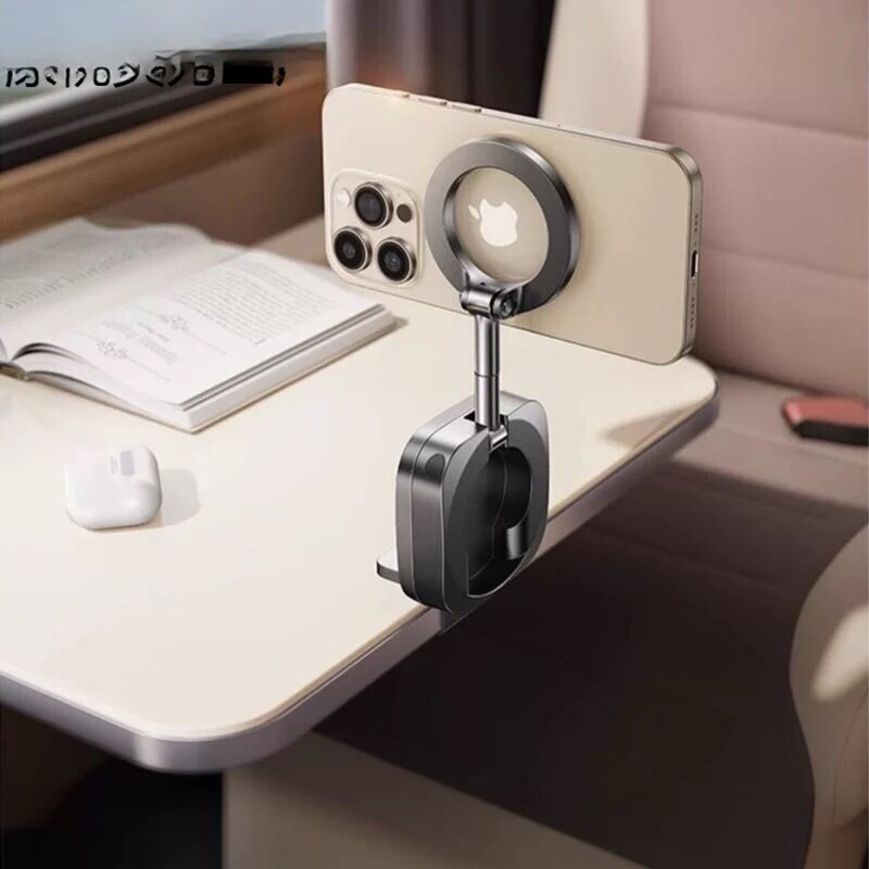 国境を越えた新しい航空機高速鉄道磁気旅行携帯電話ホルダー 360 回転折りたたみポータブル旅行ホルダー|undefined