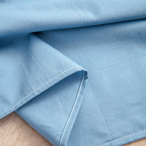 New pure cotton bed sheet single product solid color ins style Class A washed cotton fitted sheet bedspread single piece pure cotton bed sheet wholesale