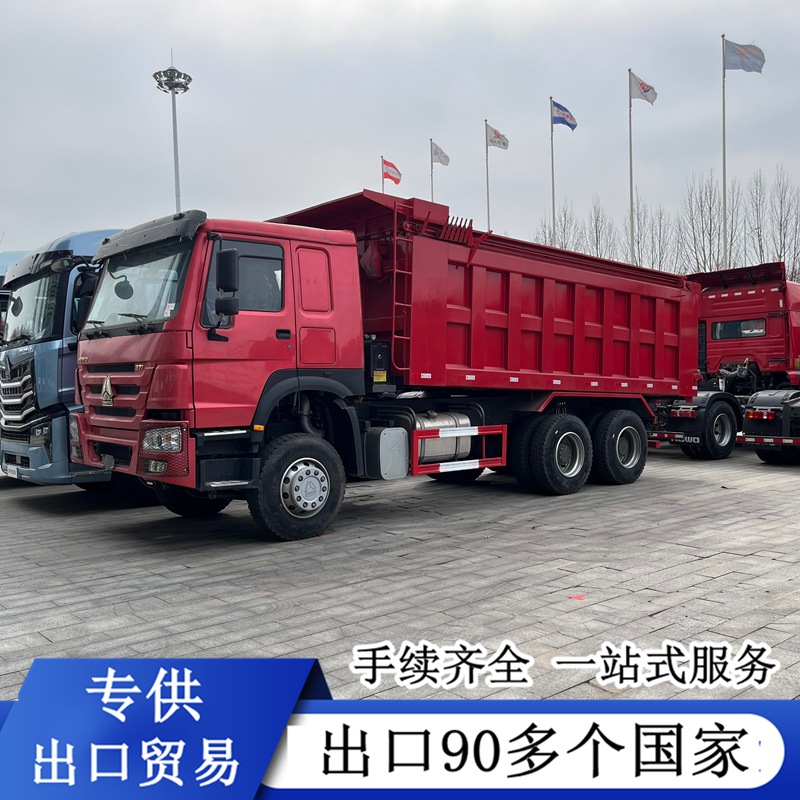 Used Eight-Wheel Shaanqi Delong Dump Truck, Export Model 6X4, Earthmoving Truck, National Standard Three, Emission Standard Two, Engineering Dump Truck