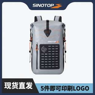 Pvc Waterproof Custom Backpack Sports Backpack Dry and Wet Separation Outdoor Lightweight Large Capacity River Cycling and Mountaineering