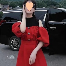 感法式气质名媛连体衣连体裤女夏季2024年新款设计感连衣短裤