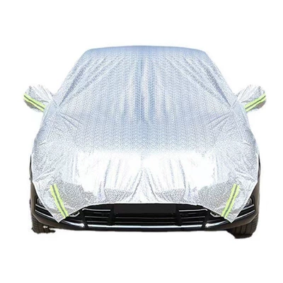 silver half-front windshield cover with | Car clothing