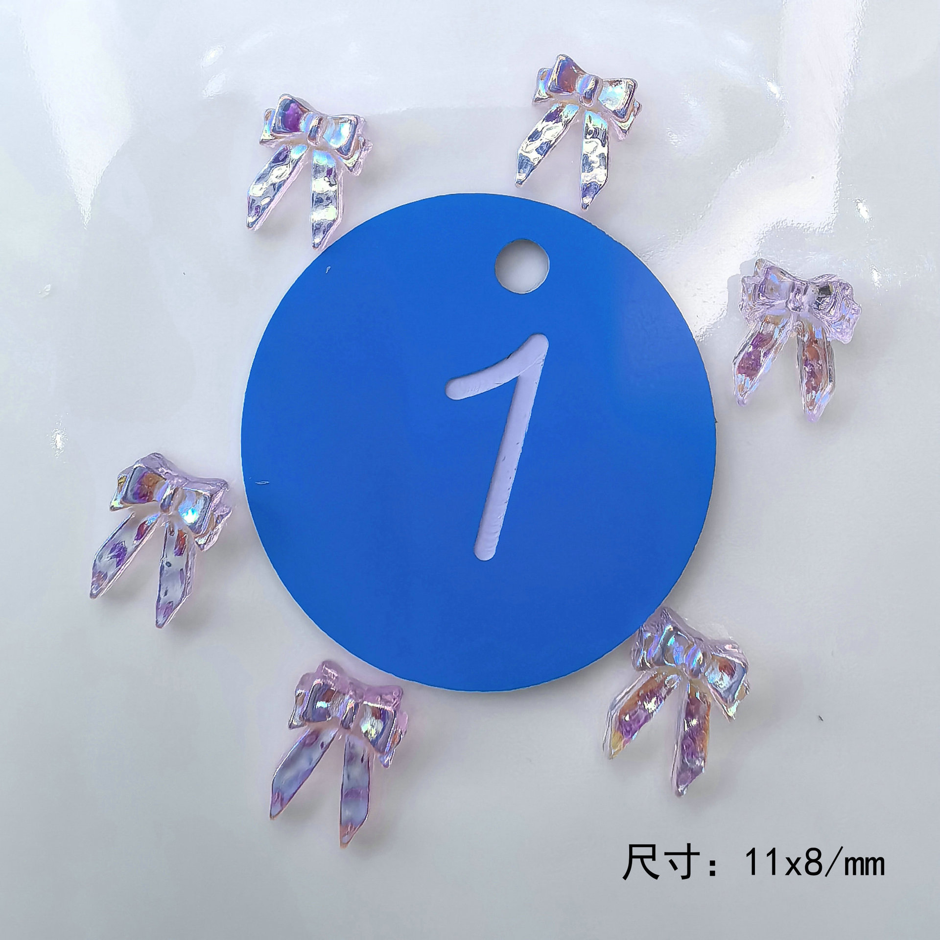 蝴蝶结飘带美甲饰品批发创意设计产业园区设计师设计元素原材料0