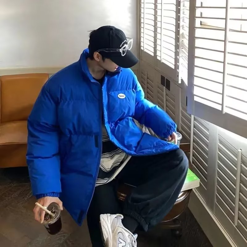 파란색