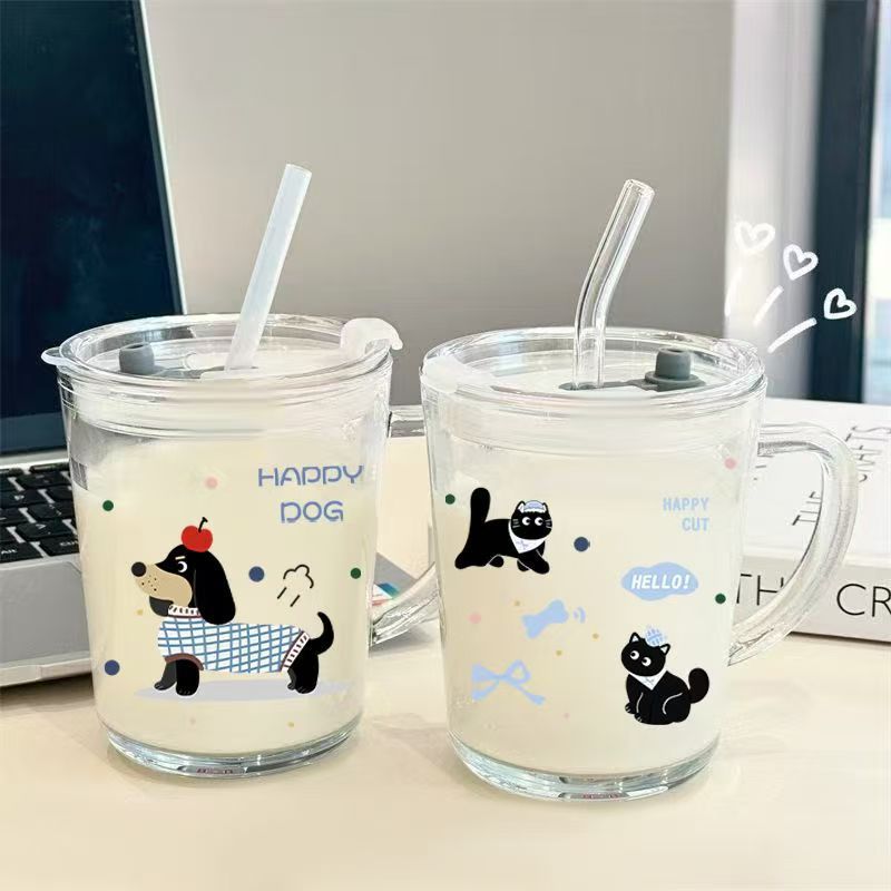Children's straw with glass for home use scaled