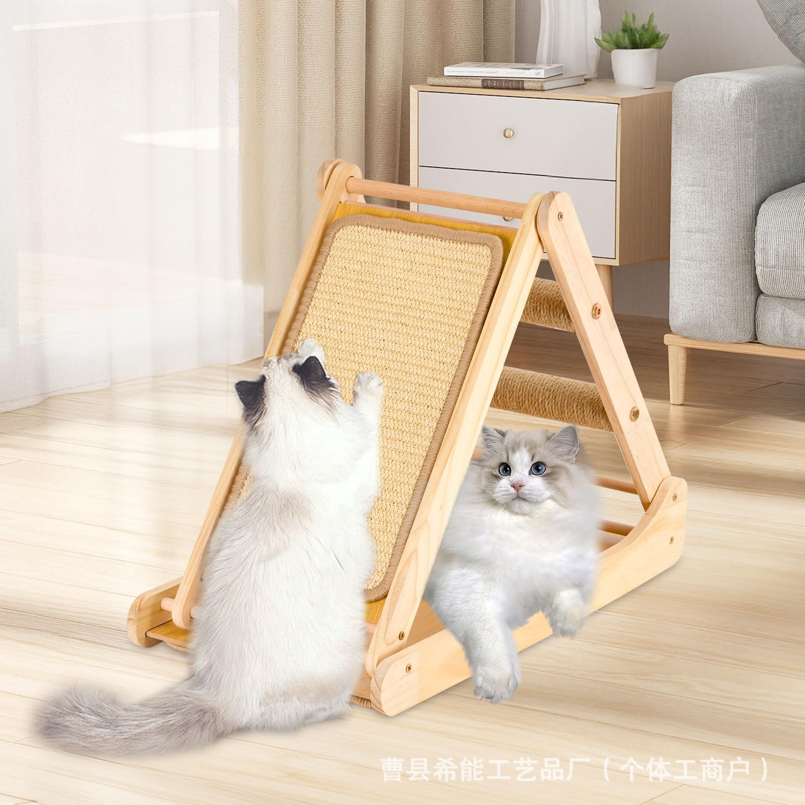나무 고양이 등반 랙 홈 애완 동물 장난감 고양이 개 사육장 애완 동물 등산 랙 고양이 긁는 보드 고양이 장난감 올 시즌 유니버설
