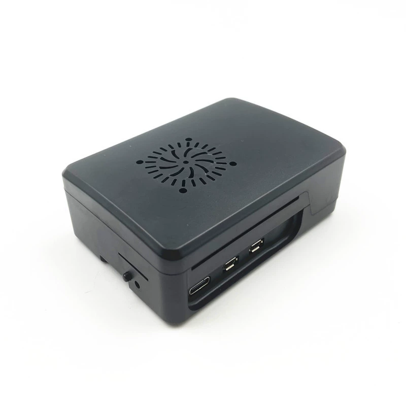 Корпус Raspberry Pi 5, вертикальное литье ABS, совместим с радиатором и вентилятором, корпус специально для Raspberry Pi 5