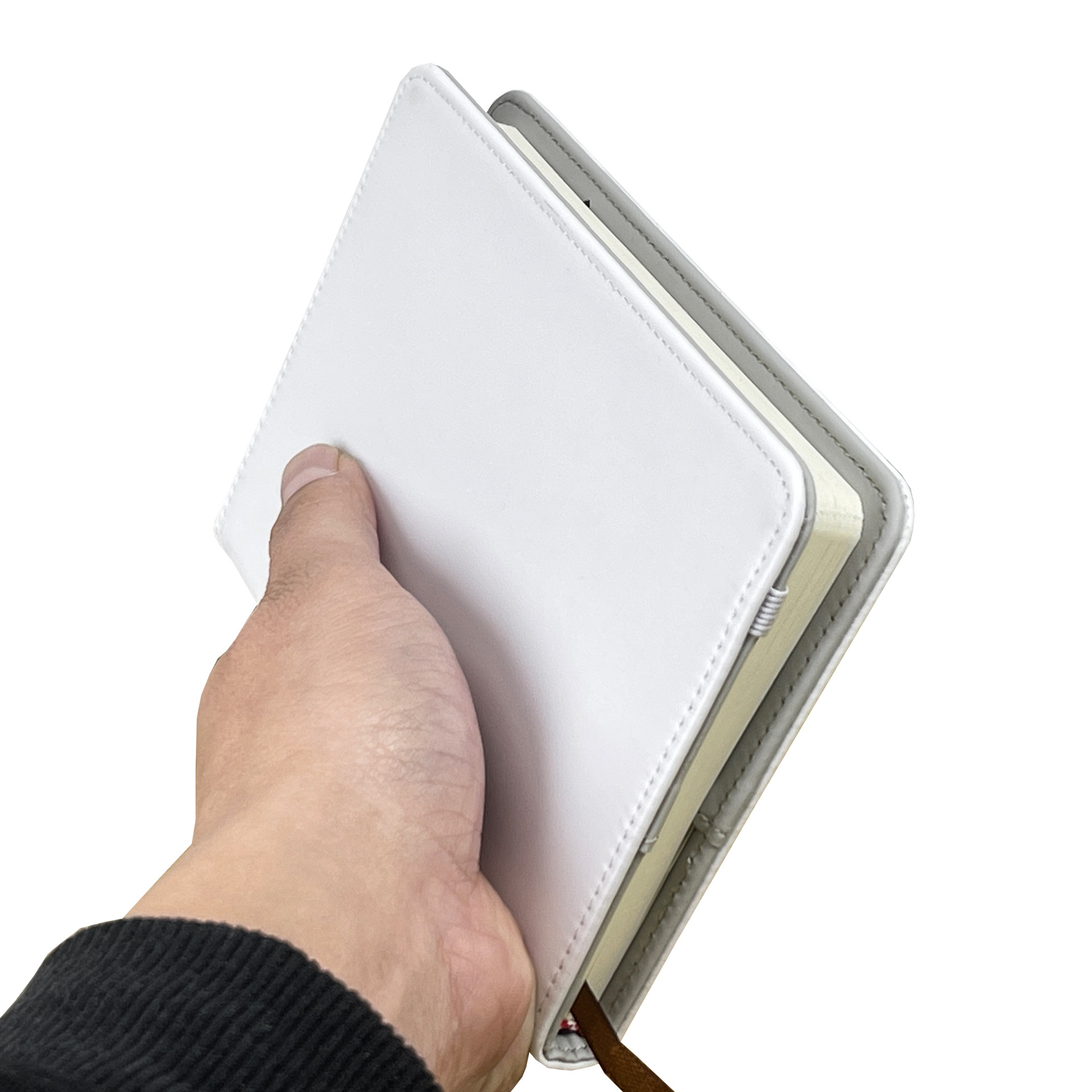 Suministro directo de fábrica de la cubierta del portátil de transferencia de calor con este núcleo sublimación A4 A5 A6 bloc de notas de cuero PU en blanco