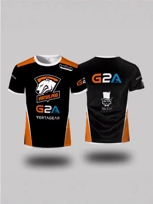 Virtus.Pro Esports Club ユニフォーム ジャージ CS2 DOTA2 R6 APEX パーソナライズ トレーニング 半袖|undefined