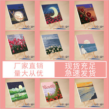 ���� �羰 diy�����ͻ���ͯѧ���ֻ����Ϳɫ�ͻ�20*20/30*30 HY