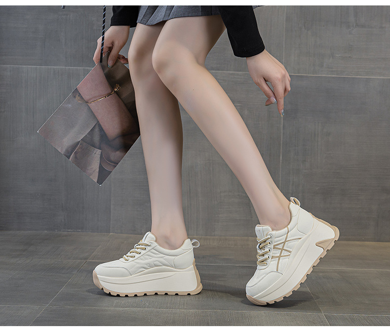 Giày sneaker nữ đế dày chunky phong cách bánh mì tăng chiều cao — M2971-1 màu mơ nhân nhung, M2971 Đỏ Một Lớp, M2971 Đen Một Lớp, M2971 màu mơ, một lớp lót chi tiết 32