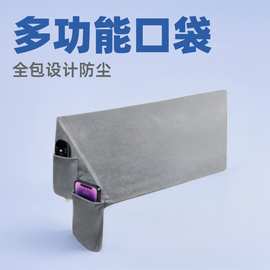 海绵床头靠垫毛绒靠背全包床头套罩可拆洗耐脏床缝添塞神器床缝枕