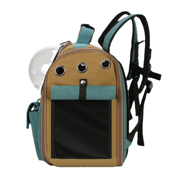 Capacious backpack