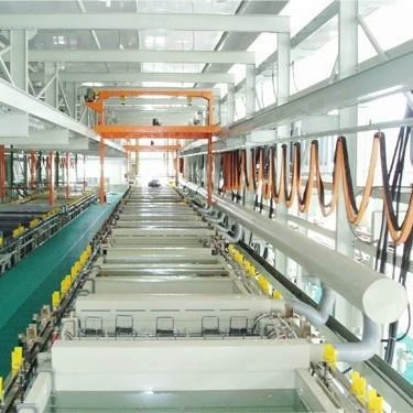 Производственная линия гальванического покрытия от производителя, полностью автоматическая, с высокопроходимой рамной конструкцией, подвесная линия гальванизации, оборудование для гальванического покрытия.