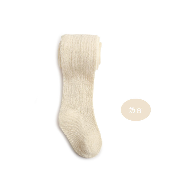 Primavera y el verano de los bebés polainas algodón peinado sin hueso mono malla desgaste exterior lindo los niños delgados pantimedias