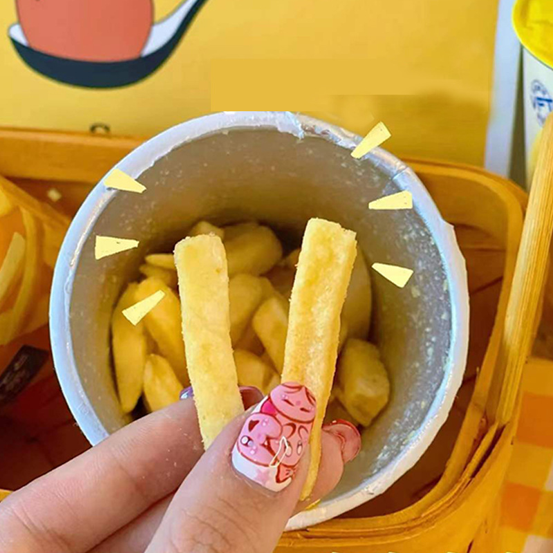 Gourmet Street Snacks Crispy Rising Crispy Potato Sticks Original Honey Butter 50g Cup Packaging Puffed Snack