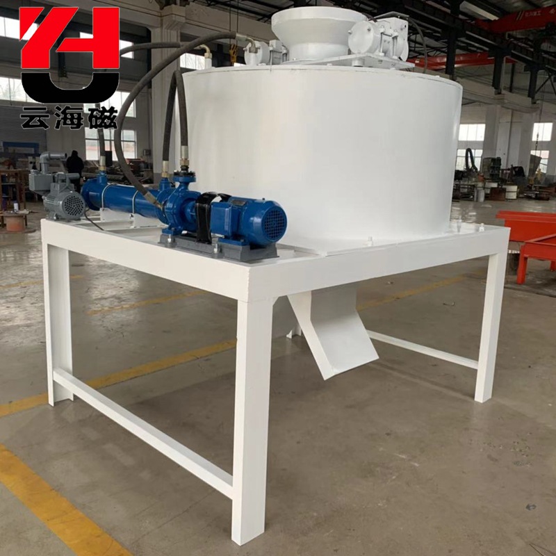 新型振动式电磁精细磁选机 干粉磁选机 选别细粒级的矿物粉体颗粒