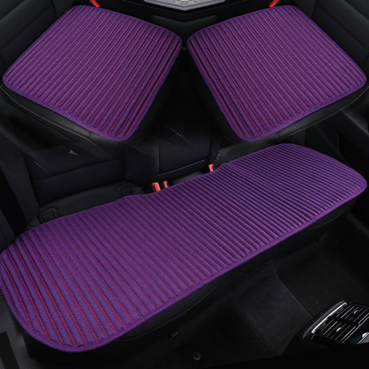 そばの殻の自動車の座布団の1枚の四季は通用します。背もたれのない亜麻の3つのセットは滑り止めがなくて、養生の座布団を縛りません。|undefined
