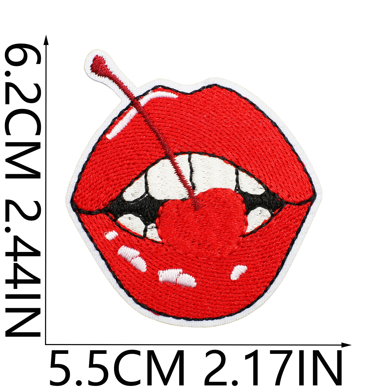 3g Weight Clothing Sticker Patches Classification 1 Piece Quantity Dacron thread Material Cherry Pattern Casual, Elegant, Lady Style Embroidery Craft 1 Piece Casual Elegant Lady Cherry Dacron Thread Clothing Sticker Patches 11
