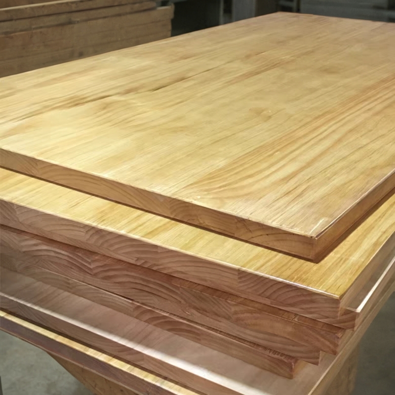 Solid wood tabletop custom desk old elm pine large board dining table partition computer table log bar