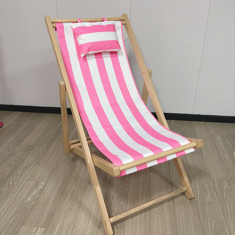 옥스포드 천 핑크 흰색 스트립