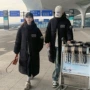 过膝连帽男女新款棉服