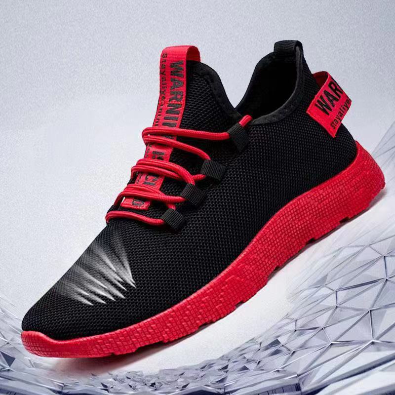 Summer Men's Shoes Trendy 2024 Casual Shoes Men's Sports Casual Running Shoes Breathable Internet Red Shoes Men's Shoes Torre Shoes