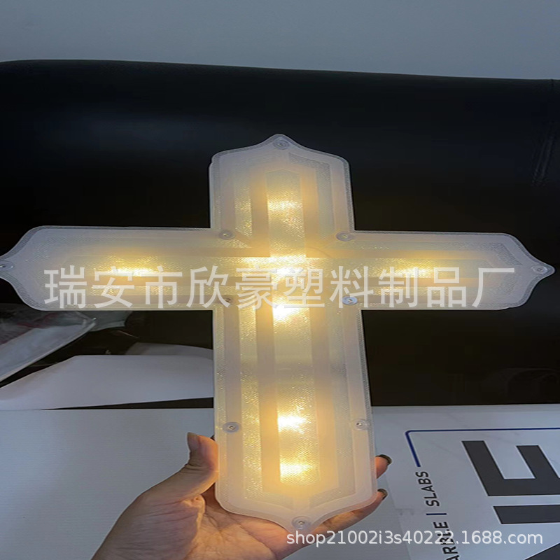 2024新帶LED复活节情人节圣诞节室内悬挂装饰品 万圣节吸盘灯挂件