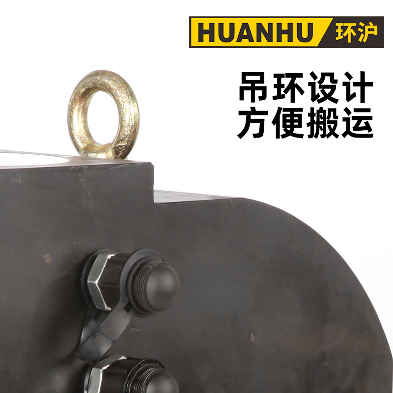 HHM-80 split dual-circuit hydraulic punching machine angle steel punching copper punch punch pitch punching machine hydraulic openings 2