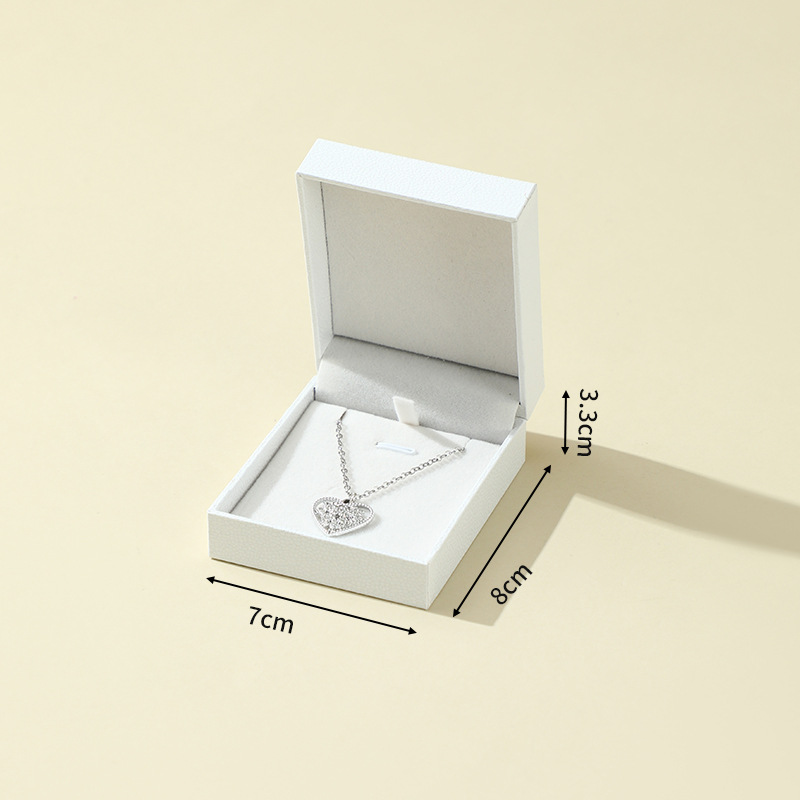 Spot caja de embalaje de joyería de ángulo recto propuesta de matrimonio anillo de confesión embalaje de anillo de diamantes caja de joyería caja de tapa de alta gama